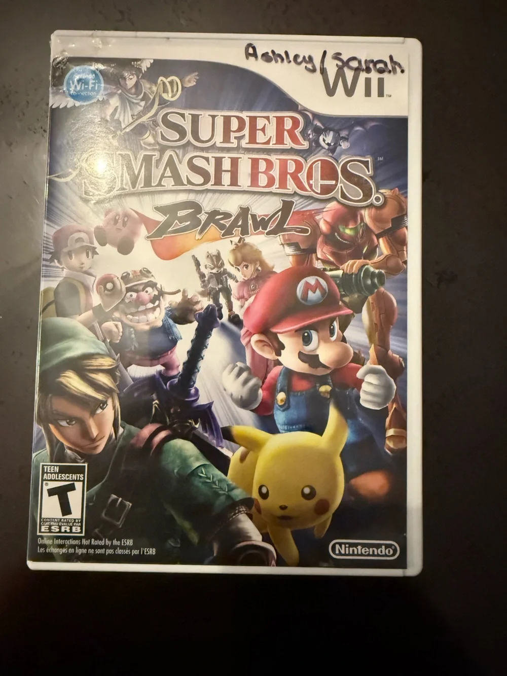 Super Smash Bros Brawl Nintendo Wii Complete CIB Tested Working